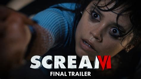 Scream vi trailer - Jan 14, 2022 · Scream: Directed by Matt Bettinelli-Olpin, Tyler Gillett. With Neve Campbell, Courteney Cox, David Arquette, Melissa Barrera. 25 years after a streak of brutal murders shocked the quiet town of Woodsboro, Calif., a new killer dons the Ghostface mask and begins targeting a group of teenagers to resurrect secrets from the town's deadly past. 